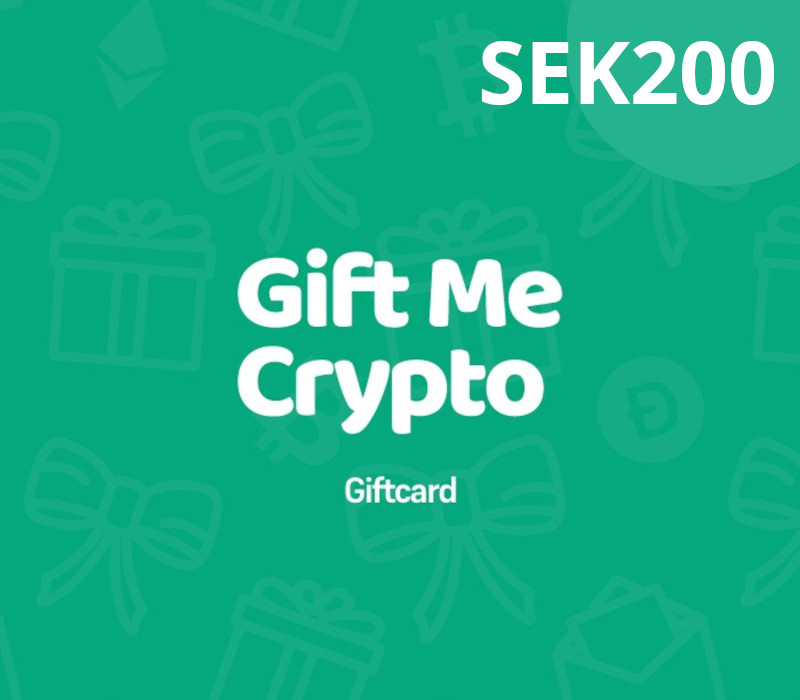 Gift Me Crypto 200 SEK Gift Card cover art