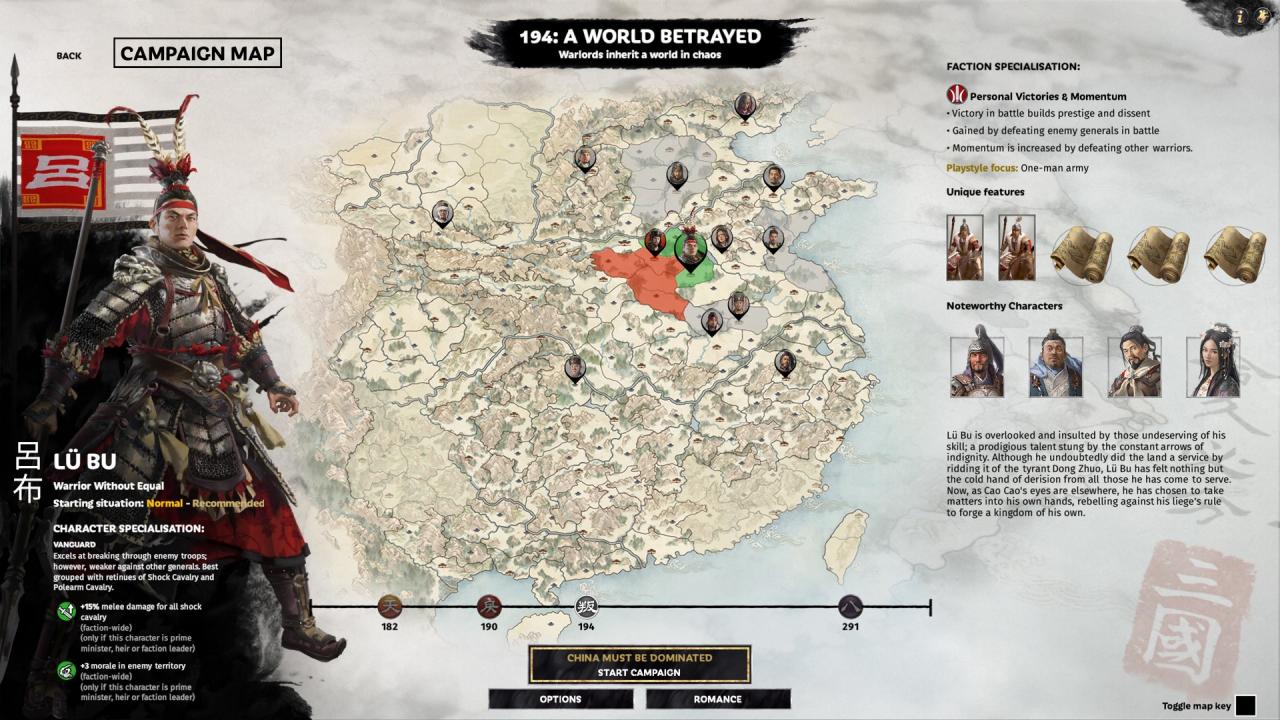 Total War: THREE KINGDOMS - A World Betrayed DLC EU PC Steam Altergift screenshot 6