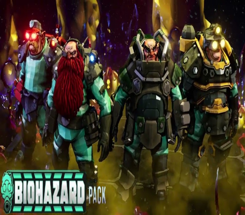 Deep Rock Galactic - Biohazard Pack DLC Steam CD Key cover art