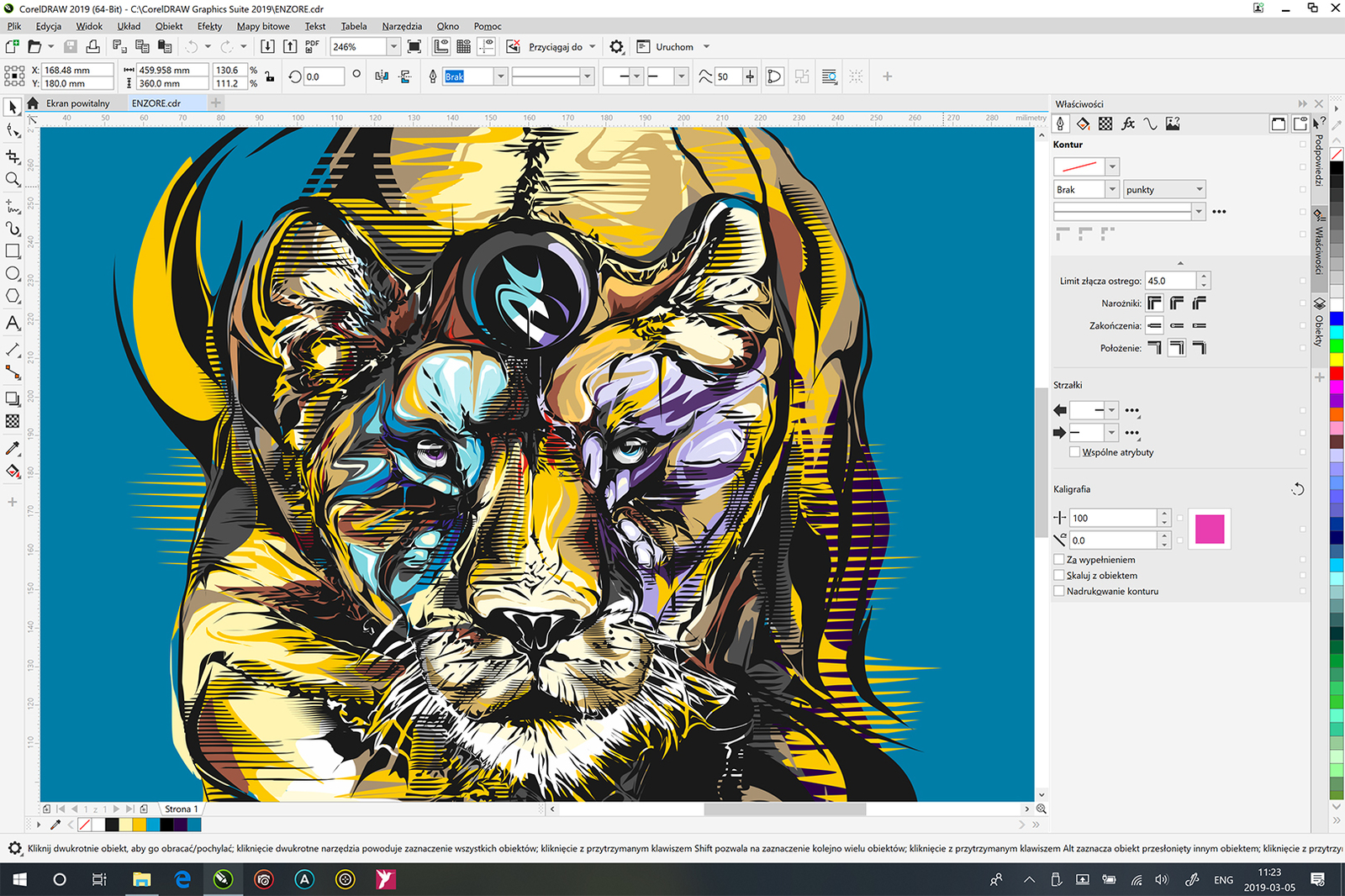 CorelDRAW Graphics Suite 2019 for Mac Key (1 Device) — zrzut ekranu 4