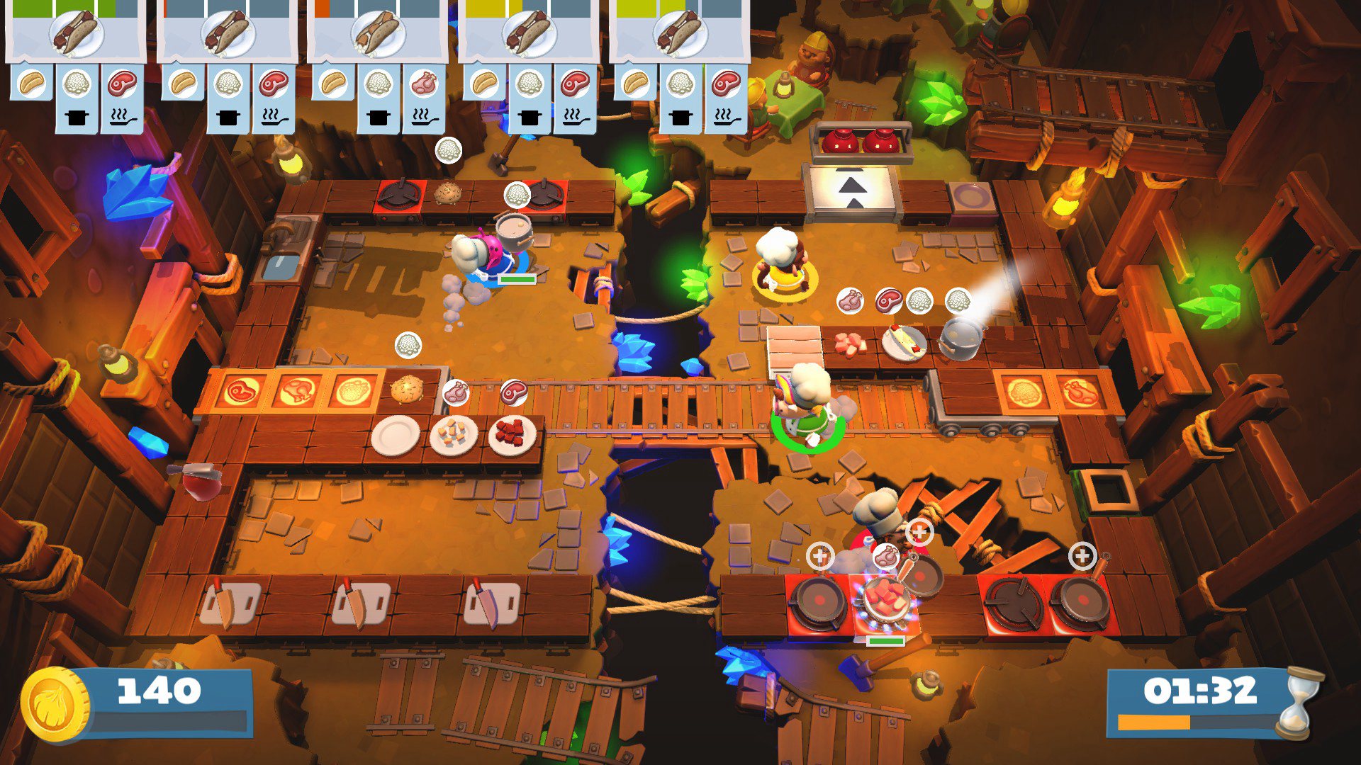 Overcooked! 2 - Too Many Cooks Pack DLC EMEA PC Steam CD Key screenshot 2