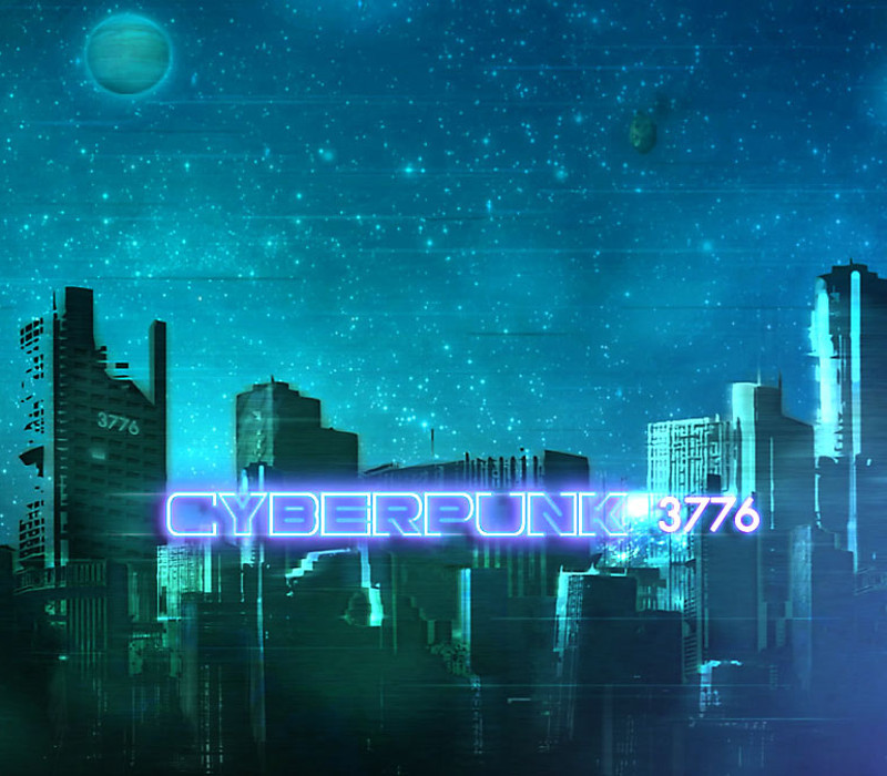 Cyberpunk 3776 Steam CD Key cover art