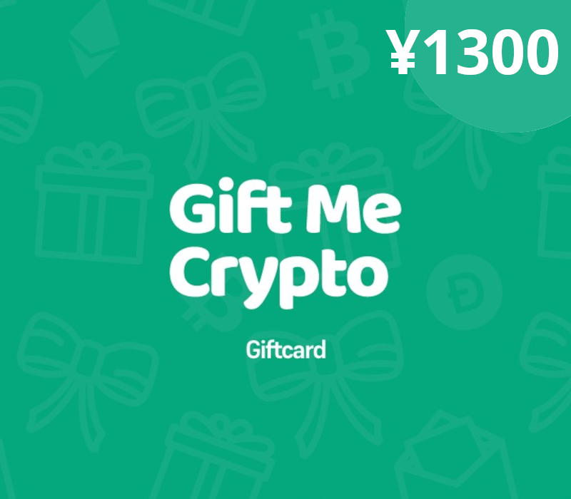 Gift Me Crypto CNY 1300 Gift Card cover art