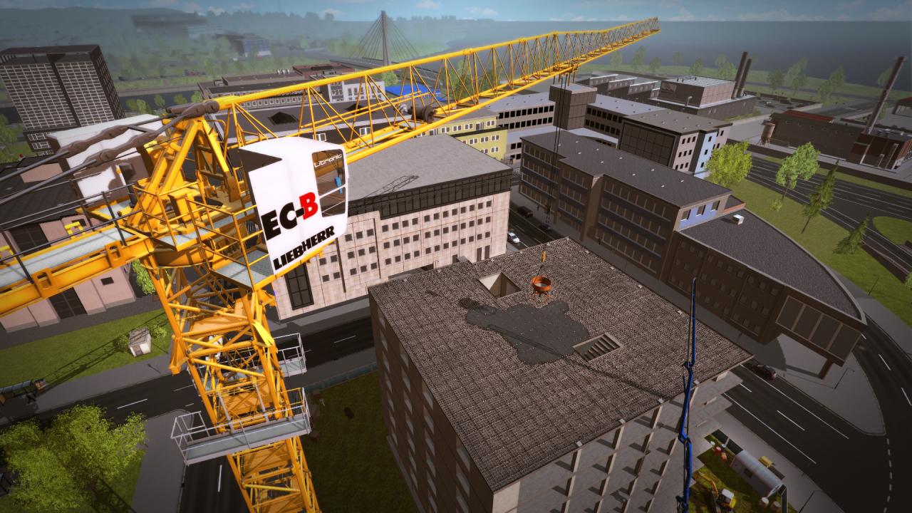 Construction Simulator 2015 - Liebherr 150 EC-B DLC EN Language Only PC Steam CD Key — zrzut ekranu 4