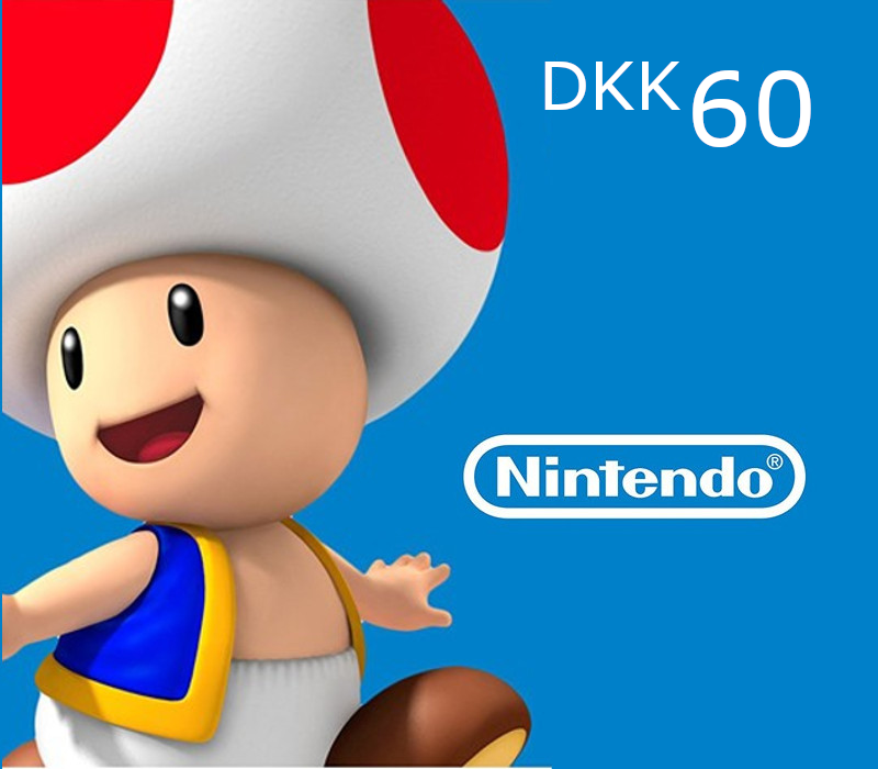 Nintendo eShop Prepaid Card 60 DKK DK Key cover art