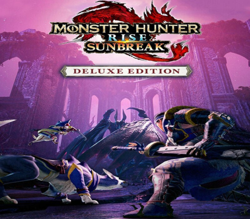 MONSTER HUNTER RISE - Sunbreak Deluxe Edition DLC EU PC Steam CD Key cover art