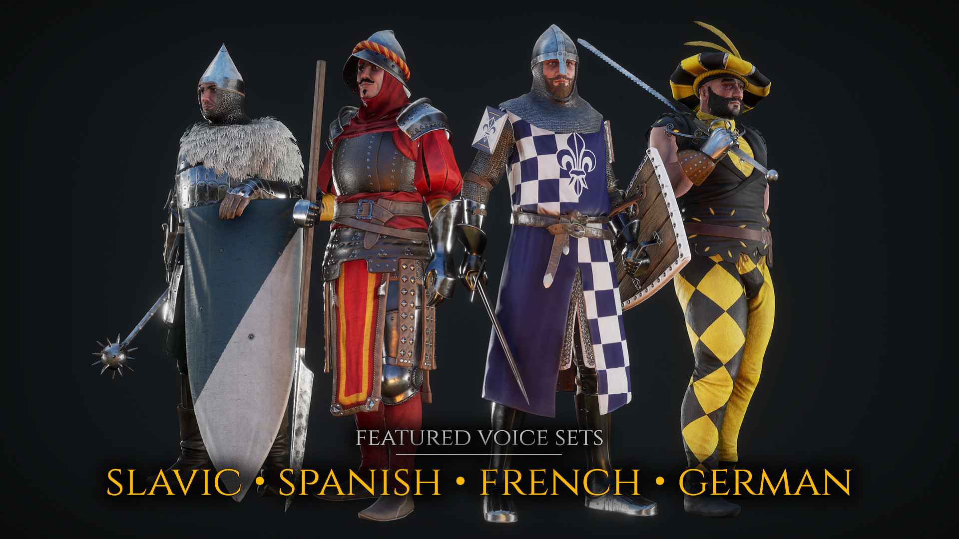 MORDHAU - Continental Voice Pack DLC Steam CD Key – Screenshot 1