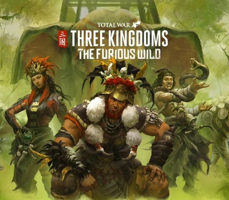 Total War: THREE KINGDOMS - The Furious Wild DLC EU PC Steam Altergift cover art