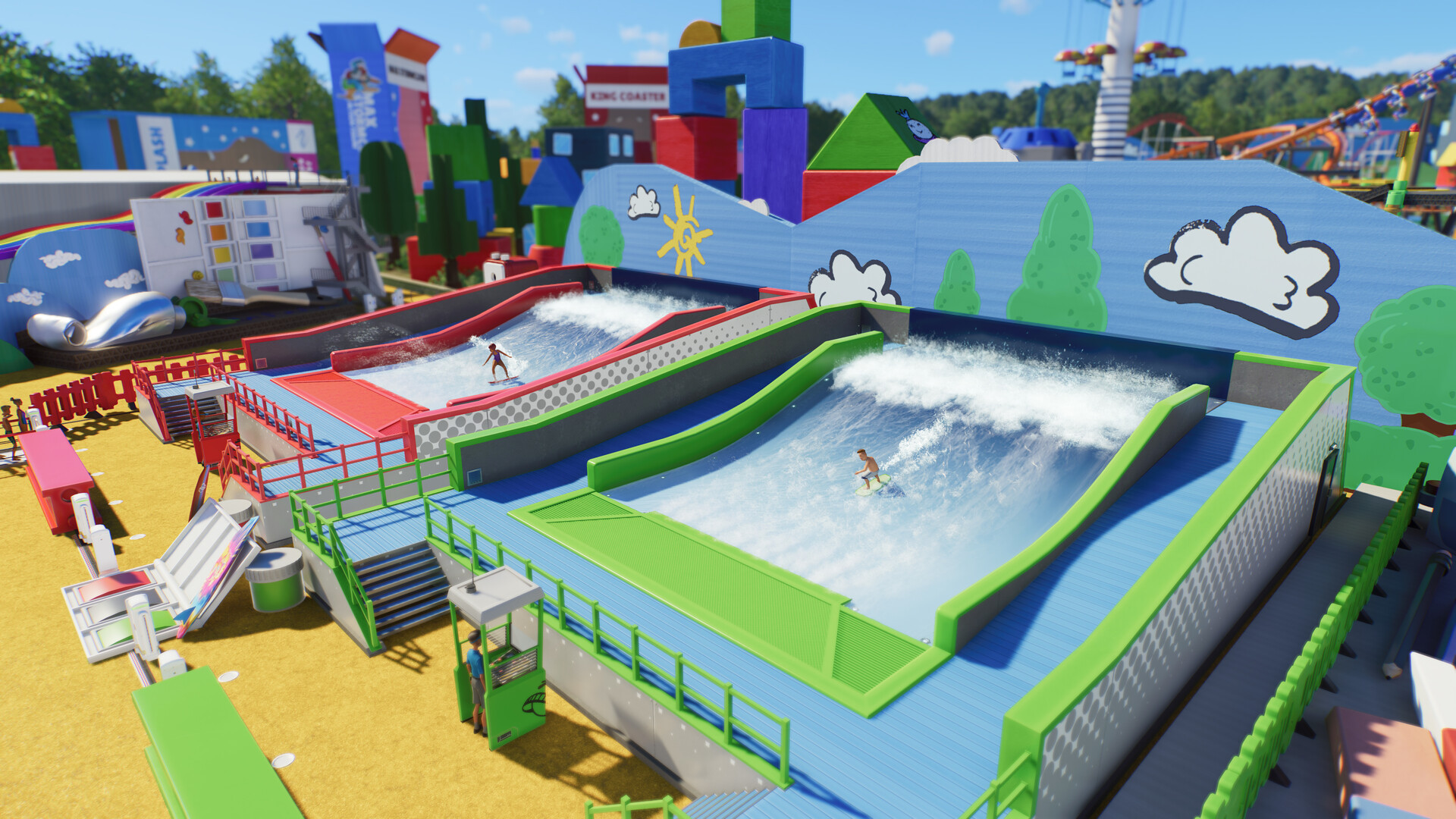 Planet Coaster 2 -Toybox Pack DLC PC Steam CD Key screenshot 2