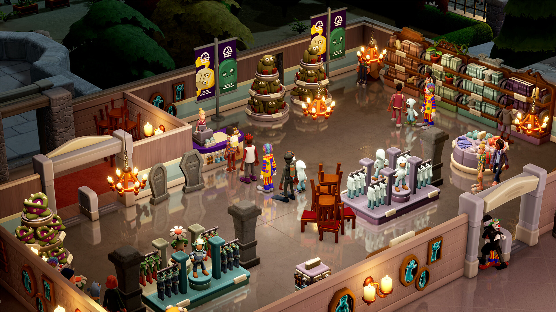 Two Point Museum x Vampire Survivors Bundle PC Steam Account 스크린샷 3