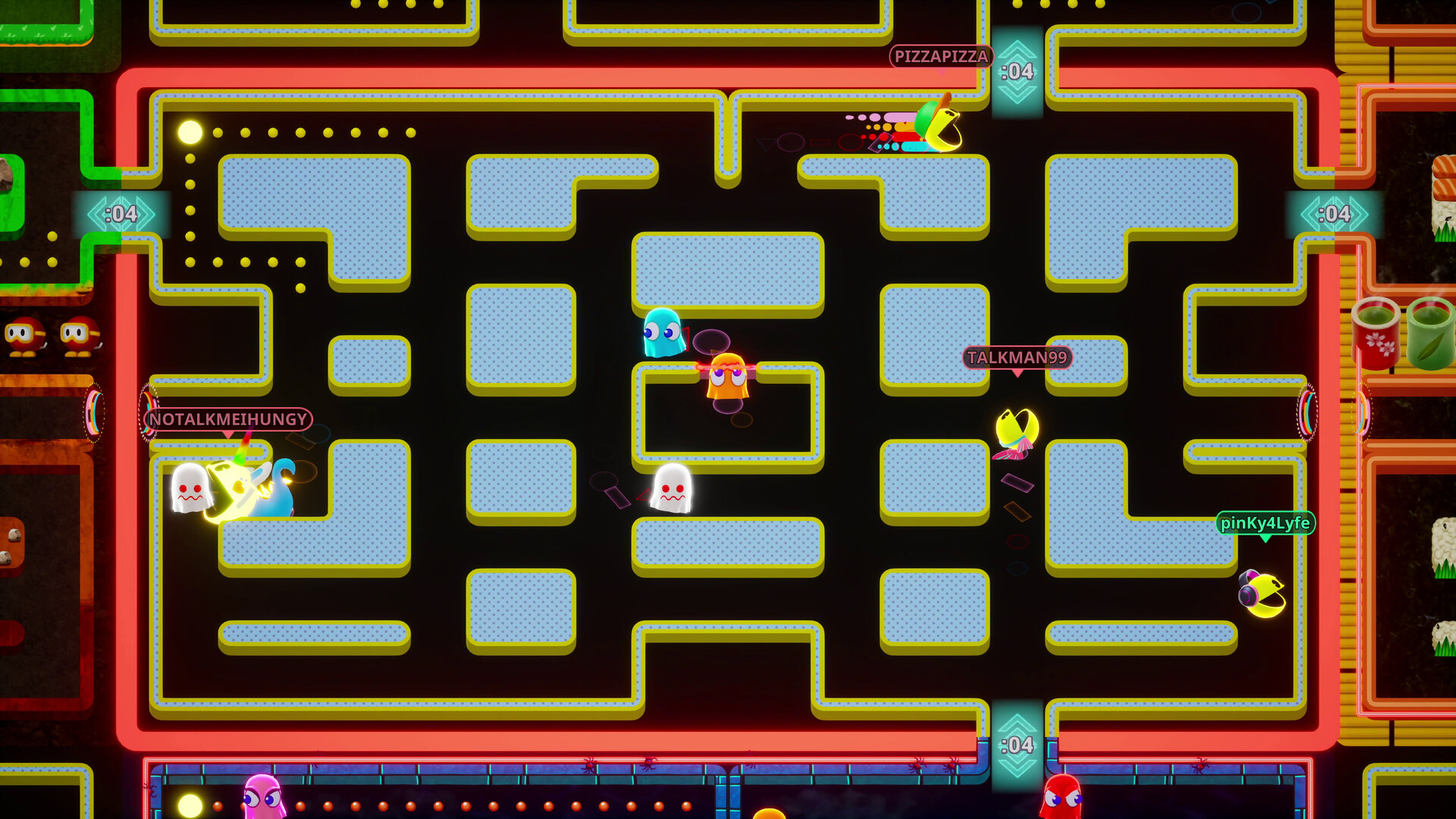 PAC-MAN Mega Tunnel Battle: Chomp Champs EU PC Steam CD Key screenshot 3
