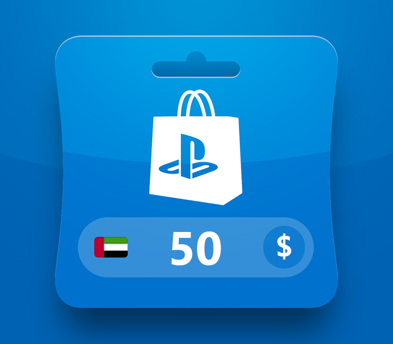 PlayStation Network USD 50 Gift Card AE cover art