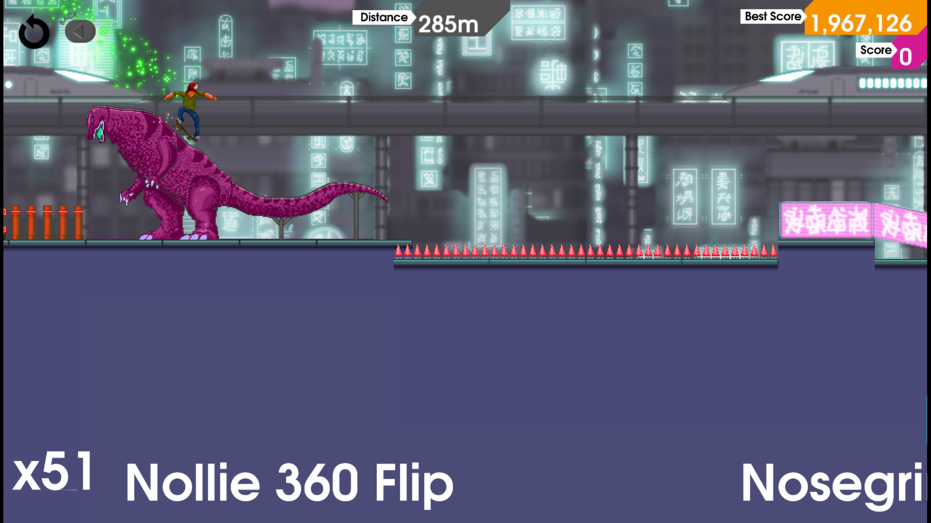 Ảnh chụp màn hình 1 của OlliOlli Franchise Pack Steam CD Key