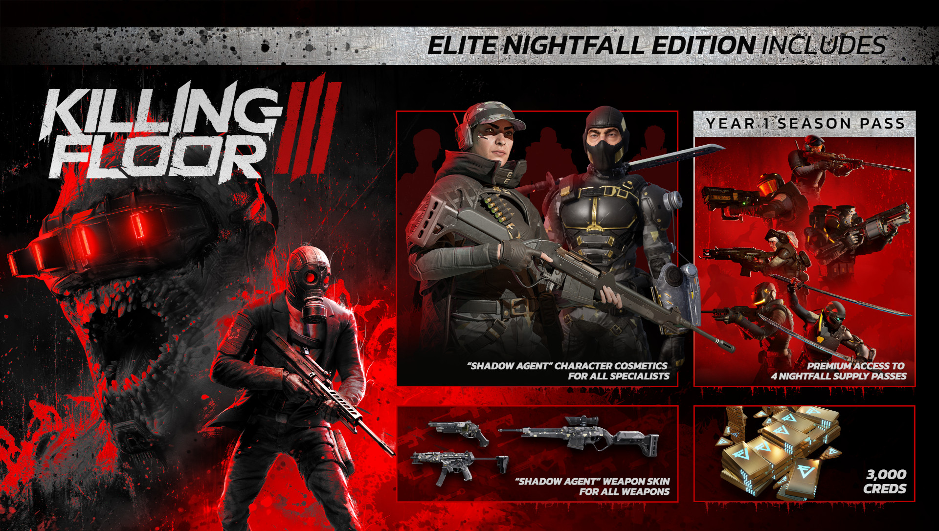 Killing Floor 3 Elite Nightfall Edition PC Steam CD Key screenshot 1