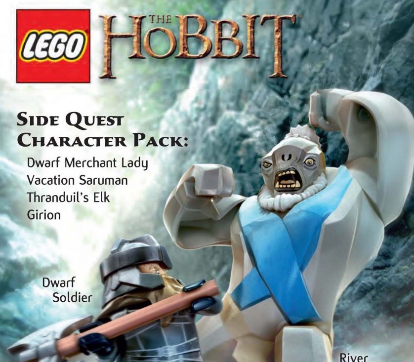 LEGO The Hobbit - Side Quest Character Pack DLC PC Steam CD Key cover art