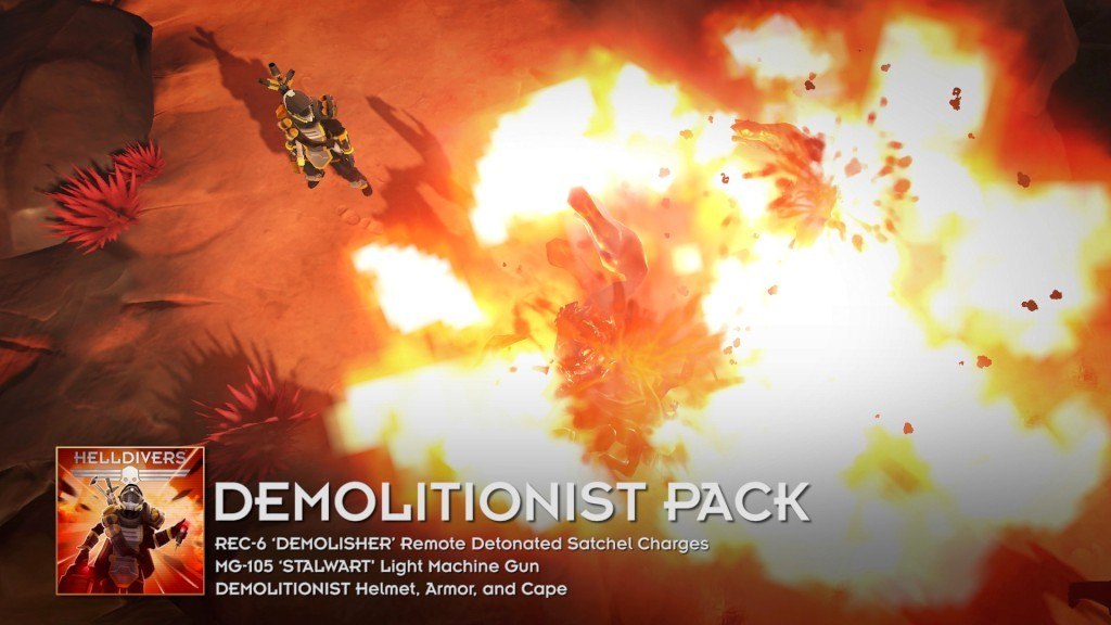 HELLDIVERS - Demolitionist Pack DLC PC Steam CD Keyのスクリーンショット2