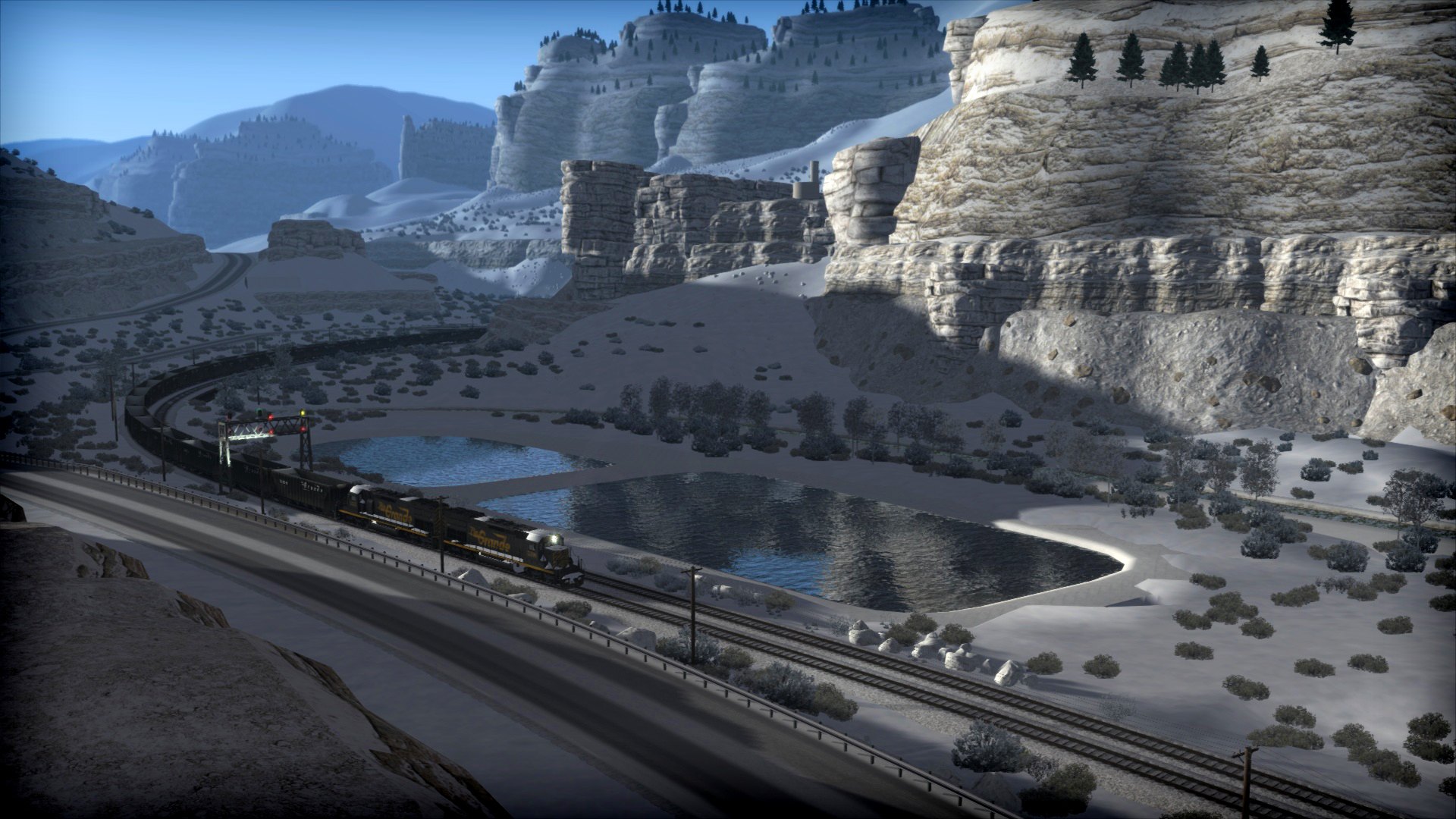 Train Simulator 2019 - Soldier Summit Route Add-On DLC Steam CD Key screenshot 6