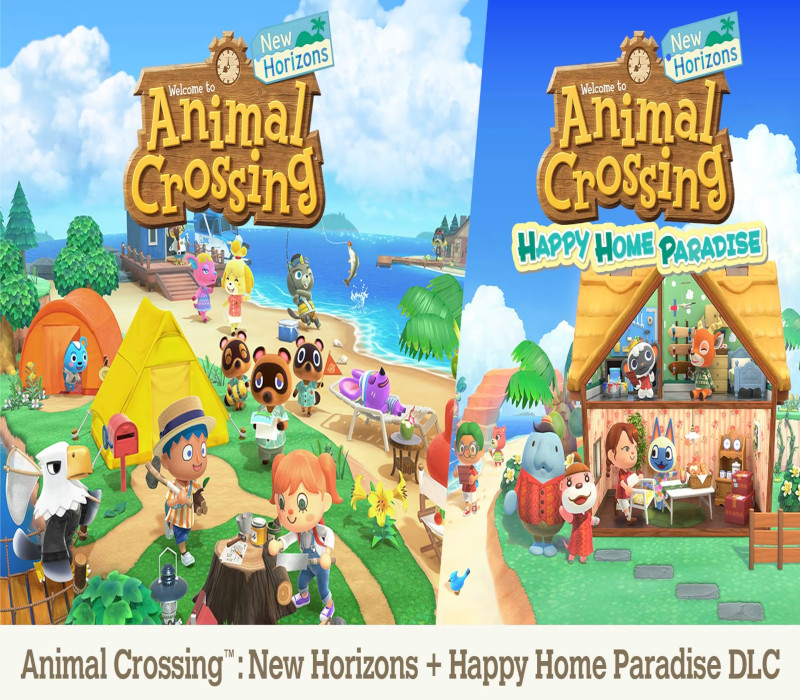 Copertina di Animal Crossing: New Horizons Bundle US Nintendo Switch CD Key