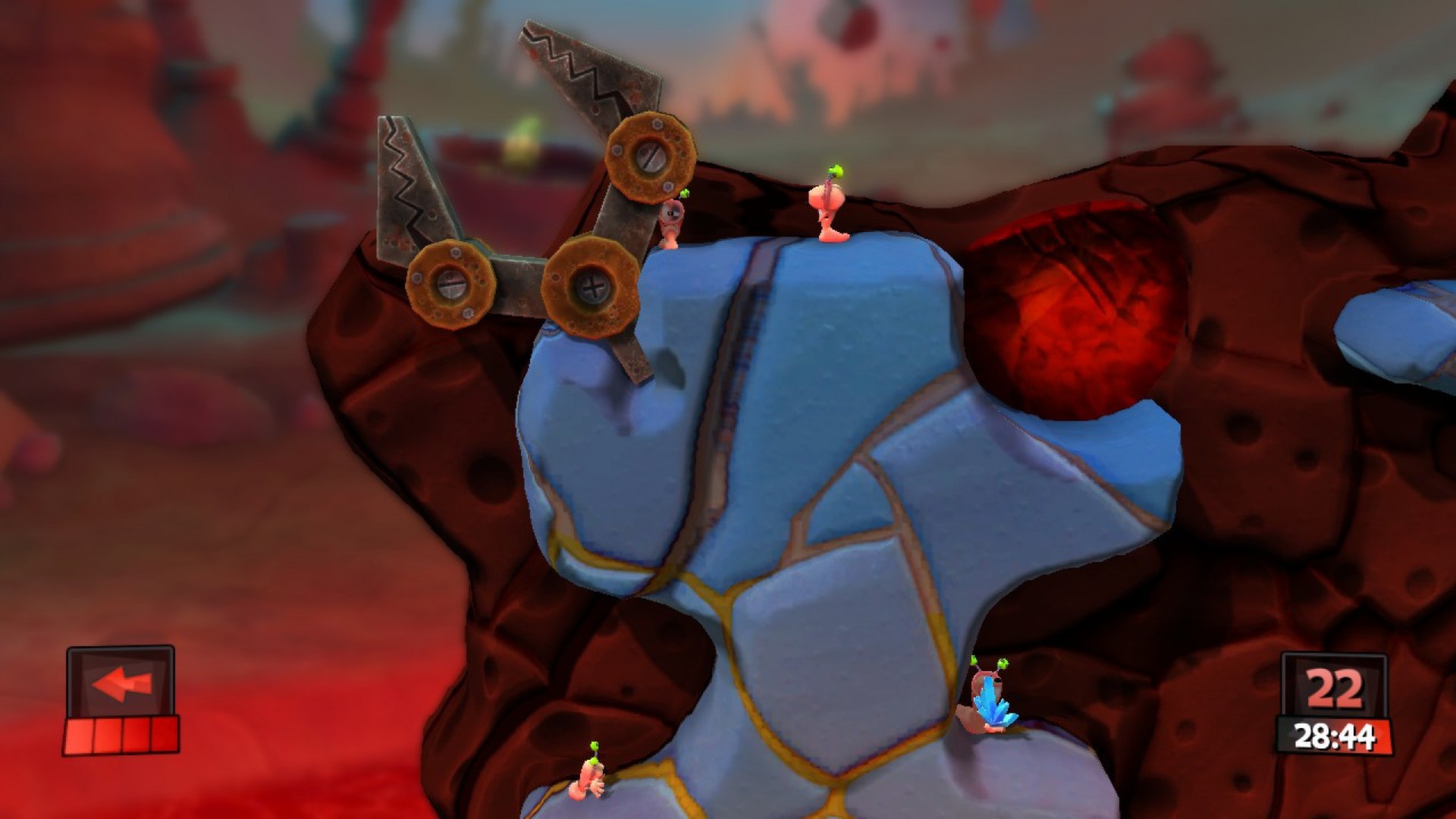Worms Revolution - Mars Pack DLC PC Steam CD Key screenshot 6