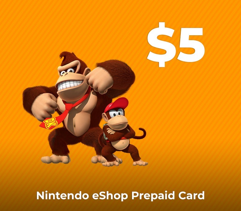 Copertina di Nintendo eShop Prepaid Card USD 5 Key US