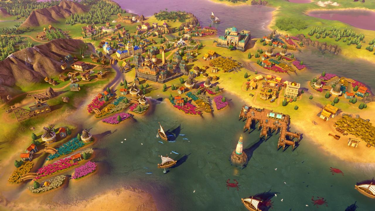 Sid Meier’s Civilization VI + Rise and Fall DLC Steam CD Key screenshot 4