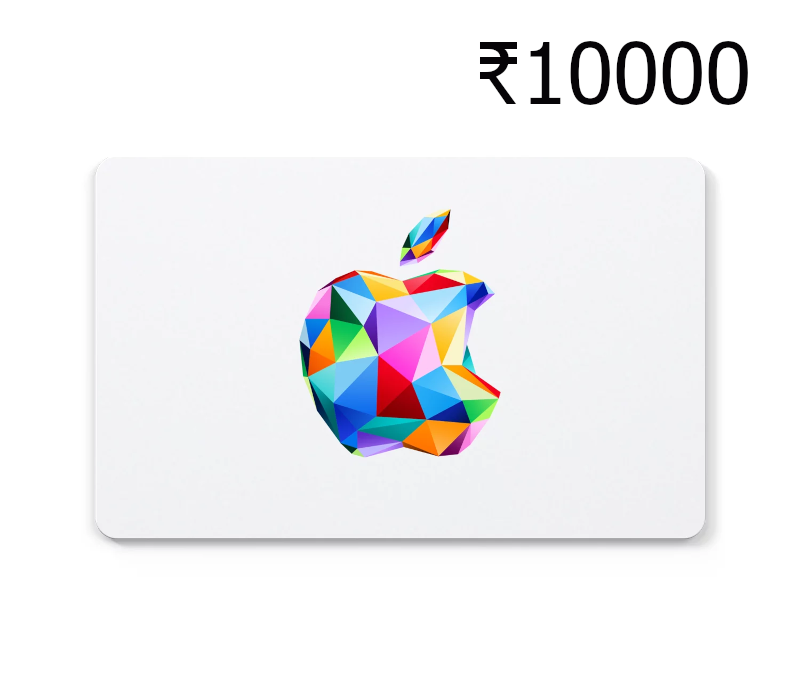 Обкладинка Apple ₹10000 Gift Card IN