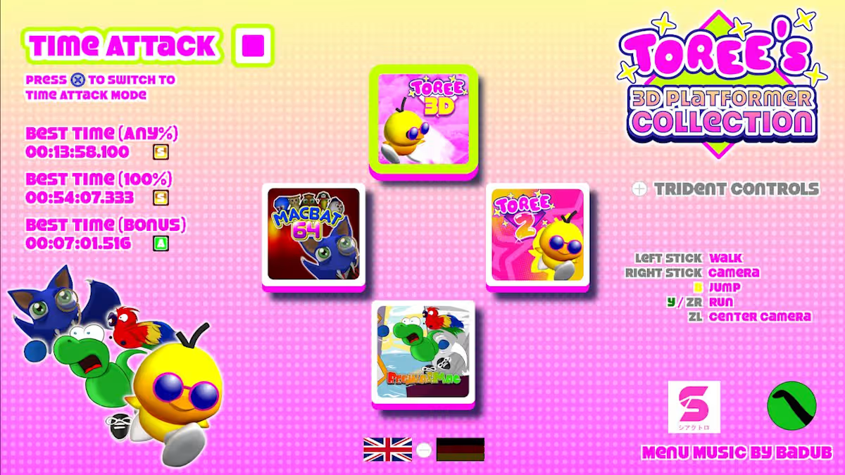 Toree's 3D Platformer Collection EU Nintendo Switch CD Key screenshot 4