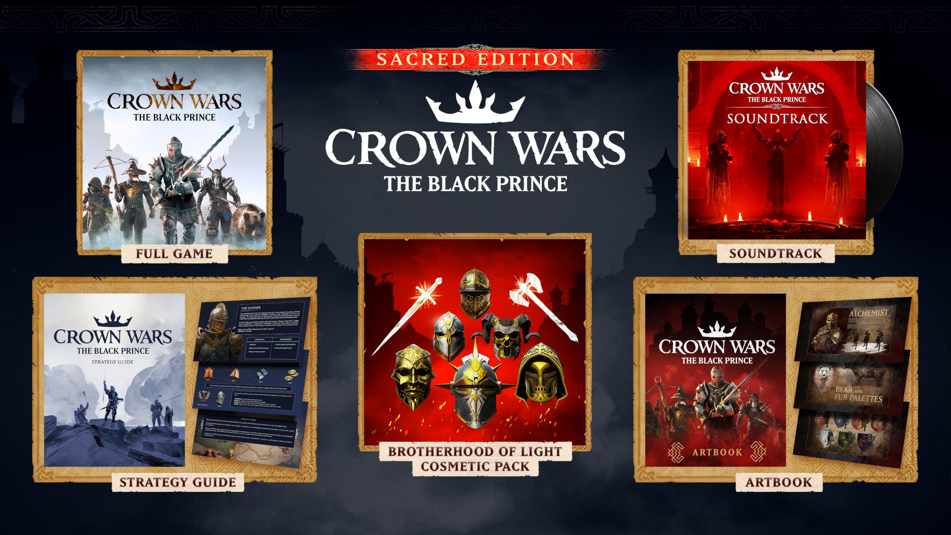 Crown Wars: The Black Prince: Sacred Edition PC Steam CD Key screenshot 1