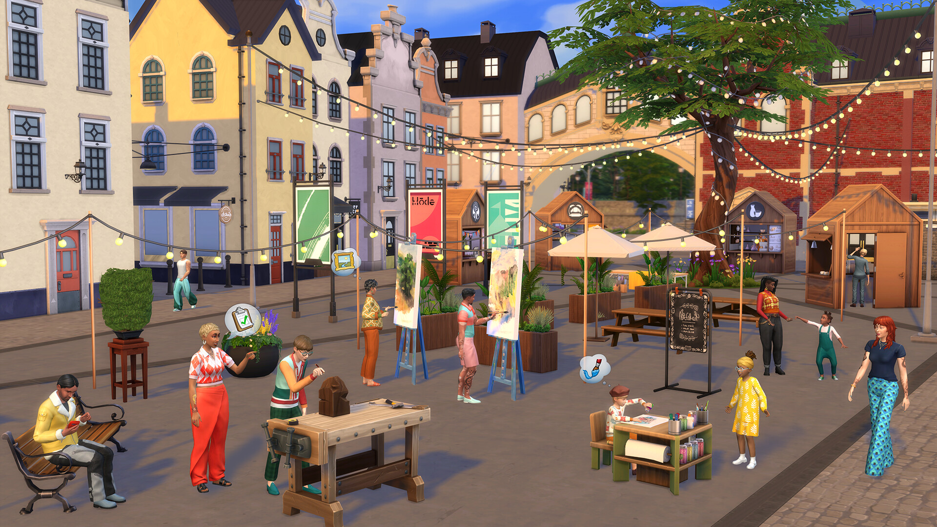 Captura de tela 3 de The Sims 4 - Businesses & Hobbies Expansion Pack DLC EU PC EA App CD Key