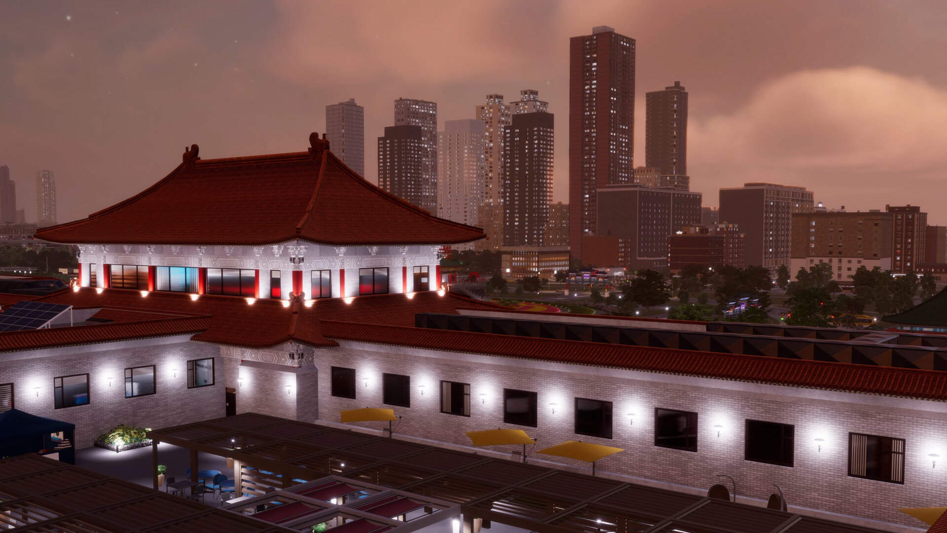 Screenshot 1 di Cities: Skylines II - Creator Pack: Dragon Gate DLC EU PC Steam CD Key