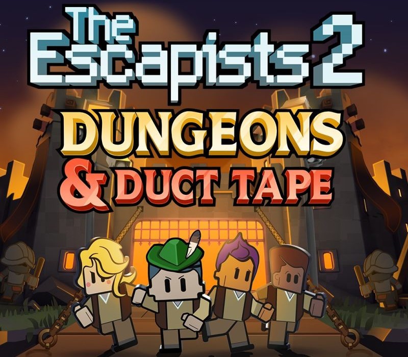 The Escapists 2 - Dungeons and Duct Tape DLC EMEA Steam CD Key cover art