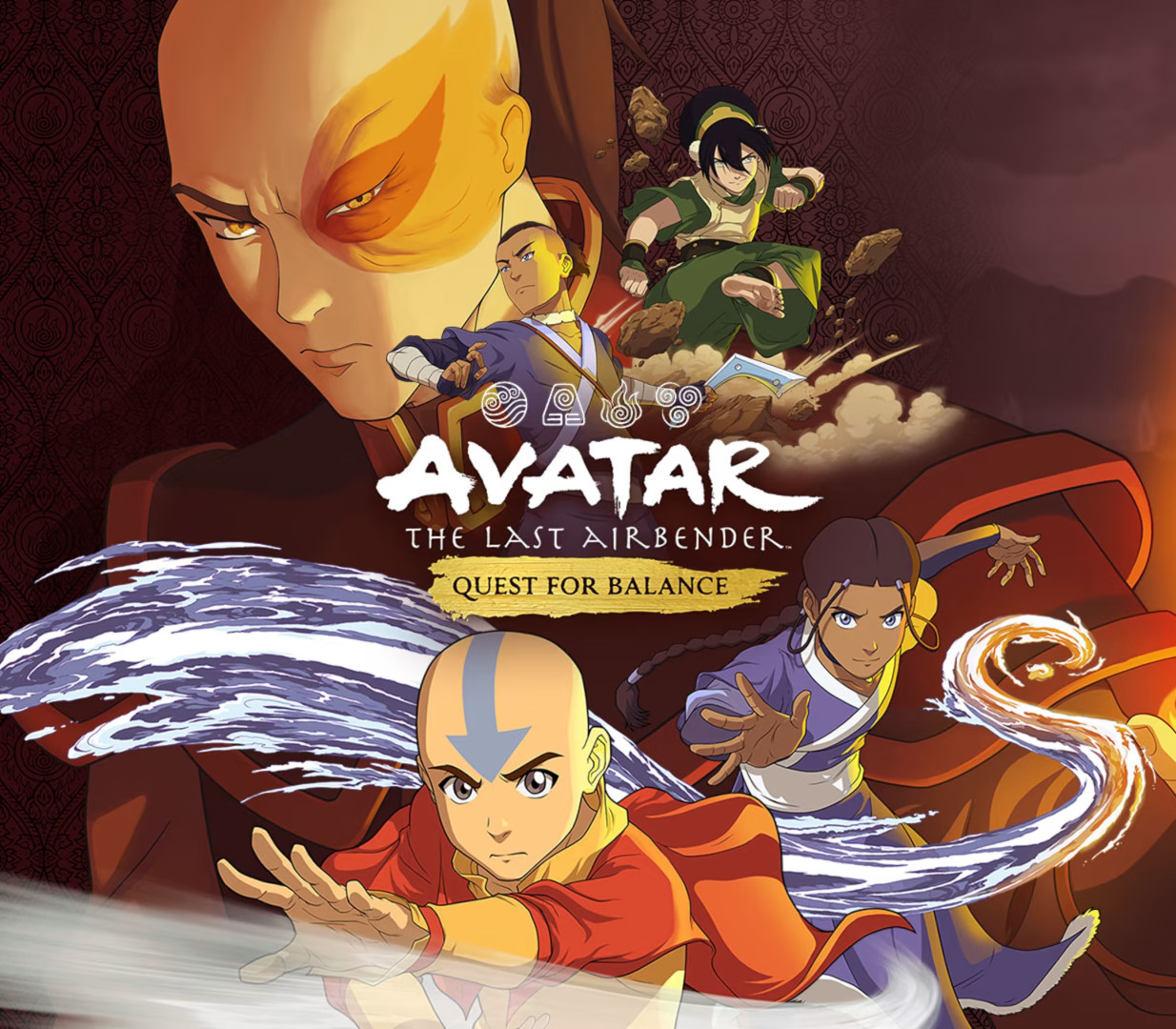 Avatar The Last Airbender: Quest for Balance PC Steam CD Key cover art