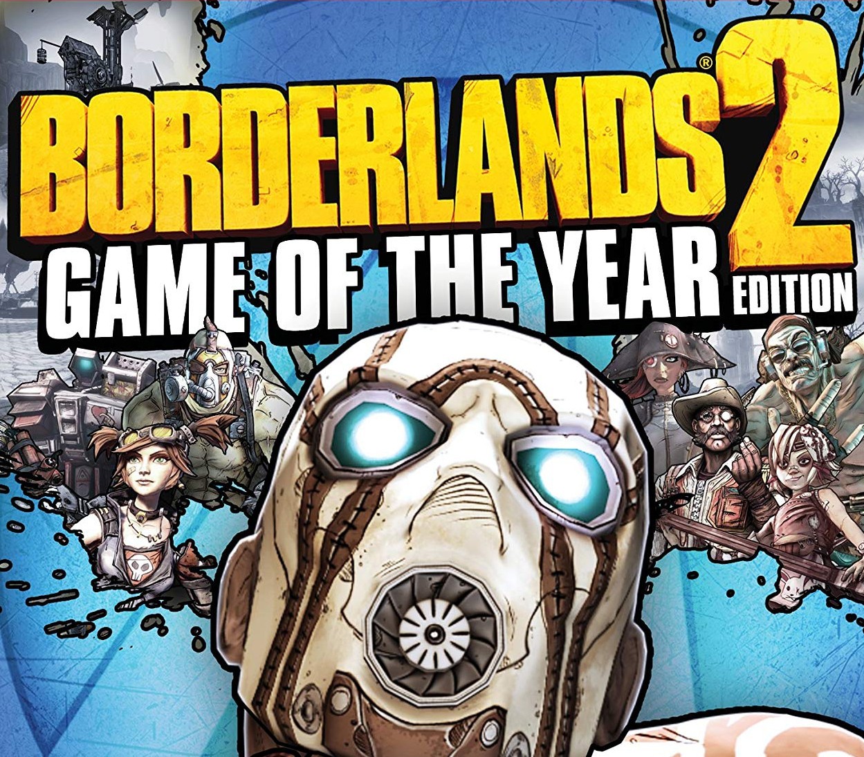Borderlands 2 Game of the Year Edition EU PC Steam CD Key cover art