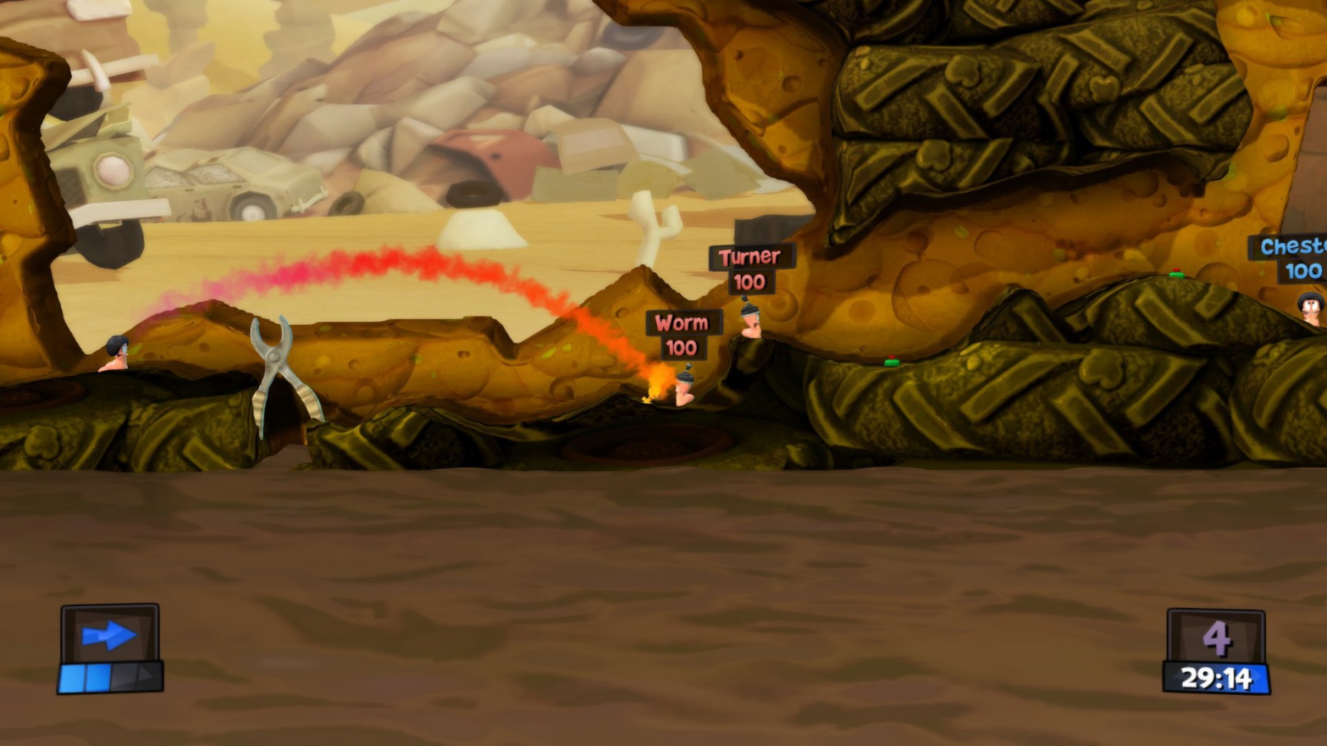 Worms Revolution - Customization Pack DLC PC Steam CD Key screenshot 3