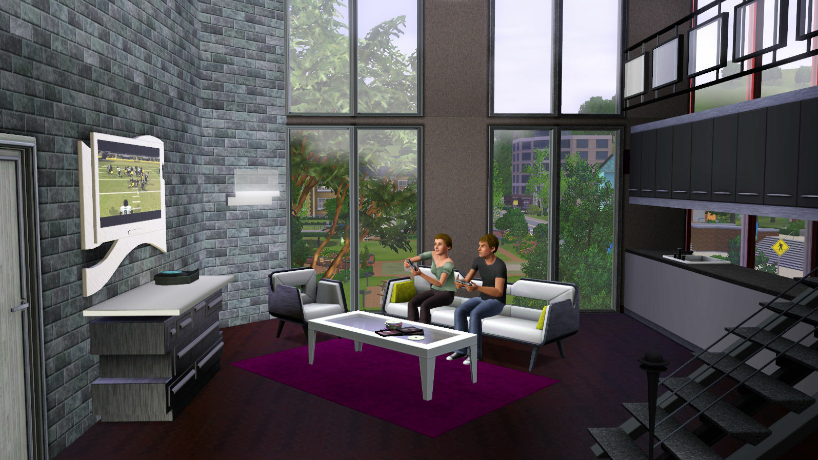 The Sims 3 - High-End Loft Stuff DLC EU PC EA App CD Key 스크린샷 1