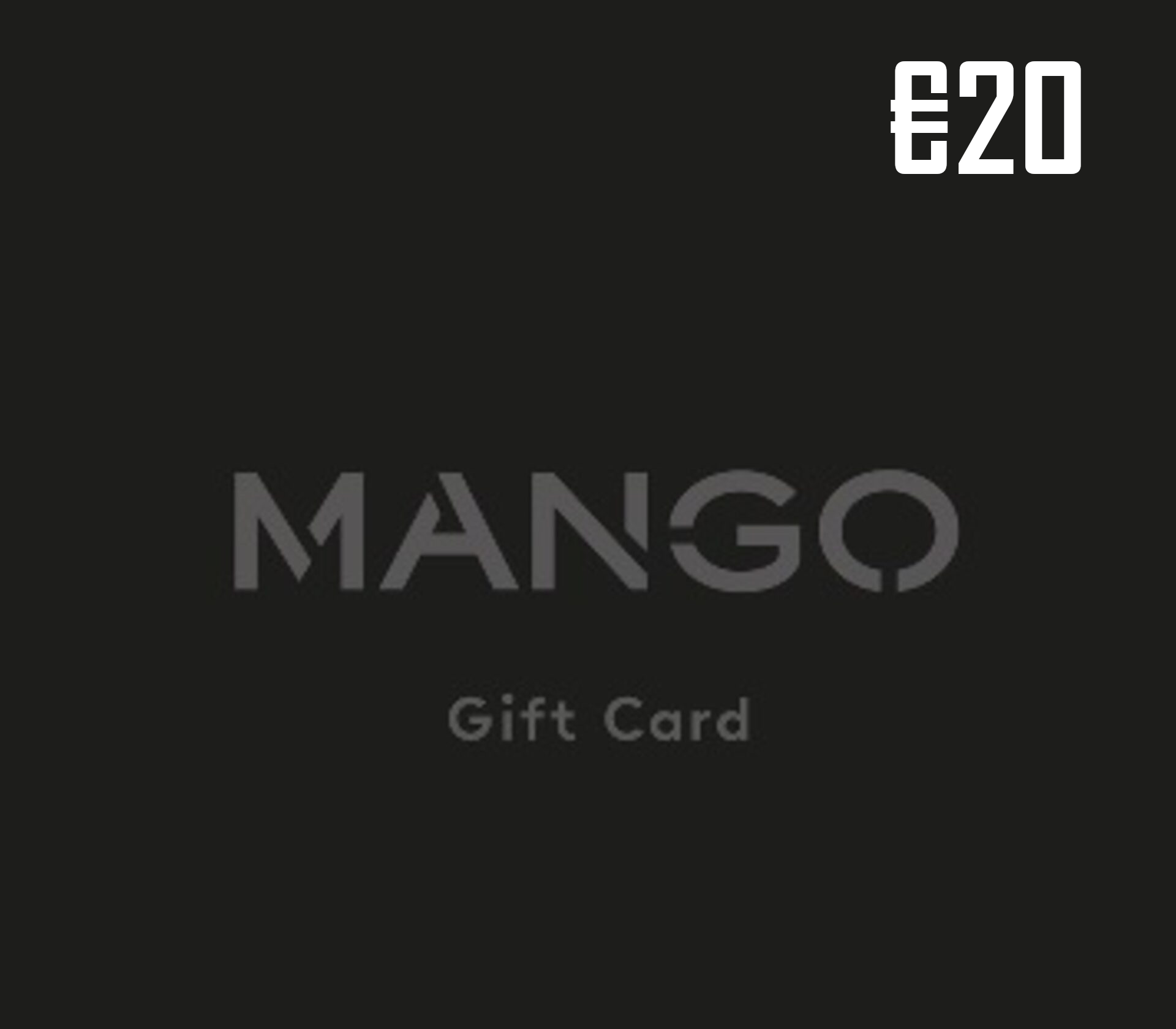 Capa de Mango €20 Gift Card LU