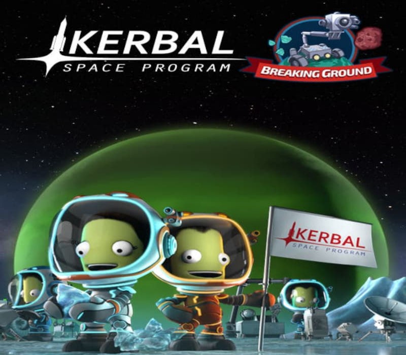 Kerbal Space Program & Breaking Ground Bundle Steam CD Keyのカバーアート