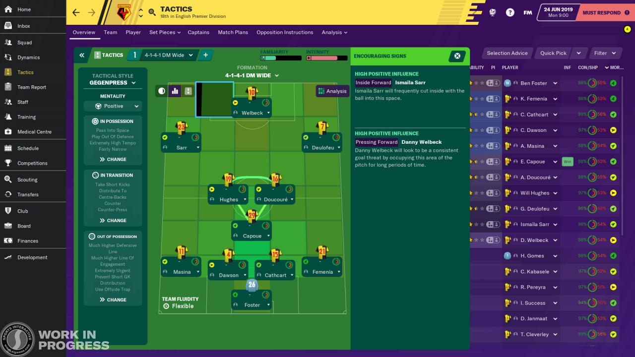 Football Manager 2020 EU PC Steam CD Key screenshot 5