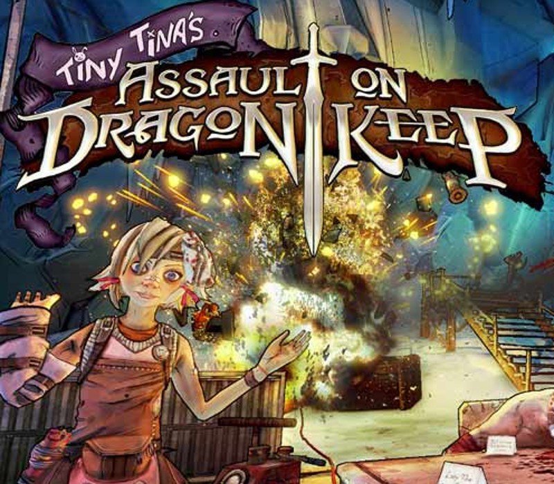 Borderlands 2 - Tiny Tina's Assault on Dragon Keep DLC PC Steam CD Key (MAC OS X) cover art
