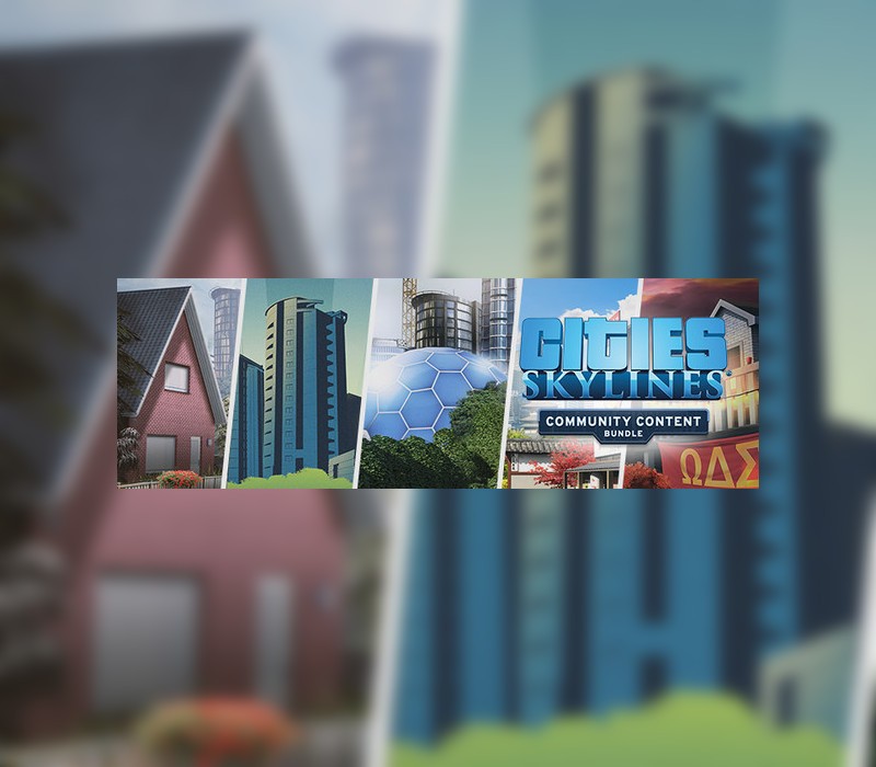 Cities: Skylines - Community Content DLC Bundle Steam CD Key cover art