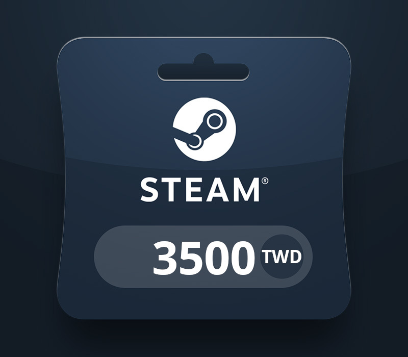 Steam Wallet TWD 3500 Gift Card TW cover art