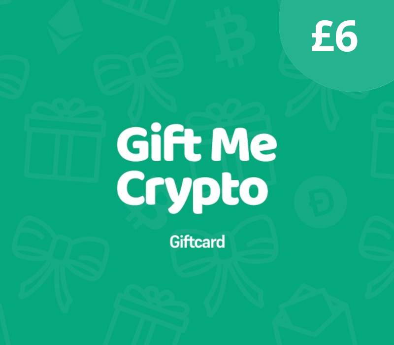 Carátula de Gift Me Crypto £6 Gift Card Global