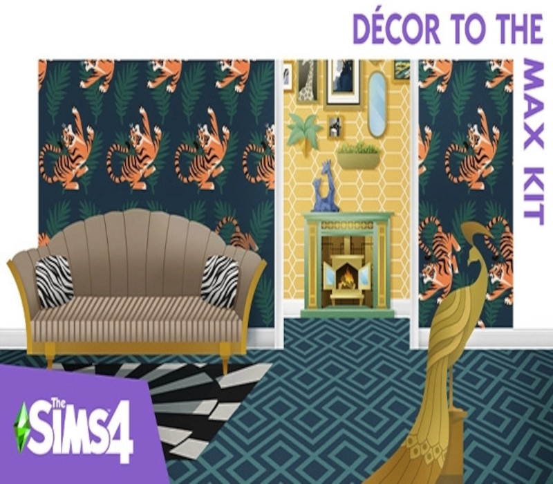 The Sims 4 - Decor to the Max DLC PC EA App CD Key kapak görseli