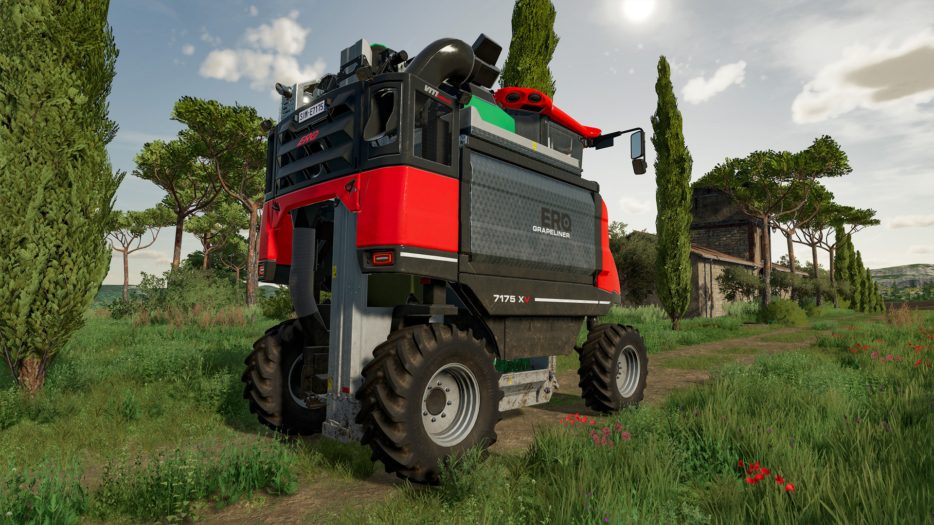 Farming Simulator 22 - ERO Grapeliner 7000 DLC PC Steam CD Key screenshot 4