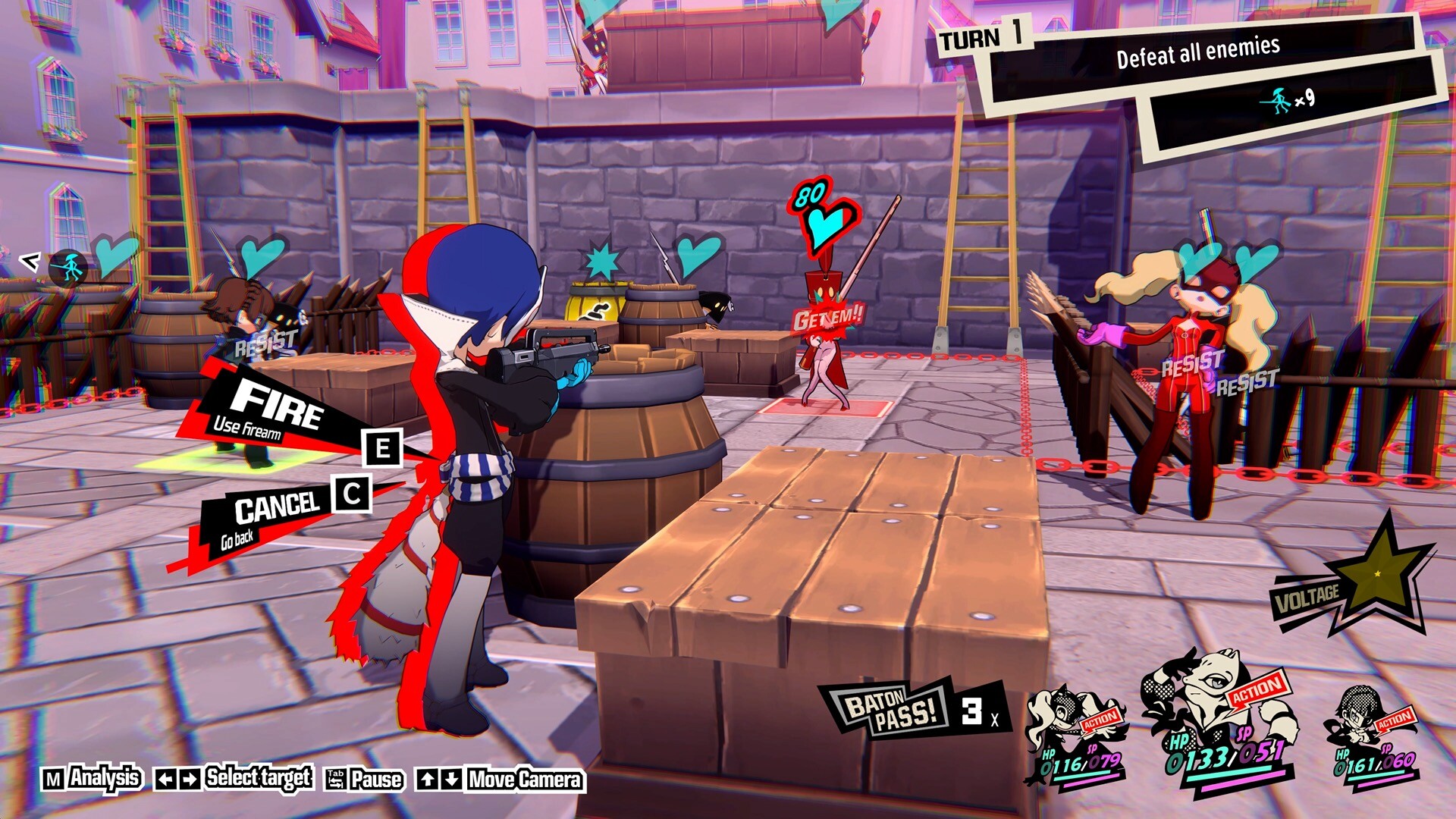 Persona 5 Tactica - Pre-Order Bonus DLC EU PS5 CD Key screenshot 6
