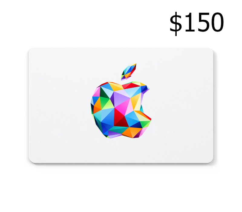 Обложка Apple $150 Gift Card US