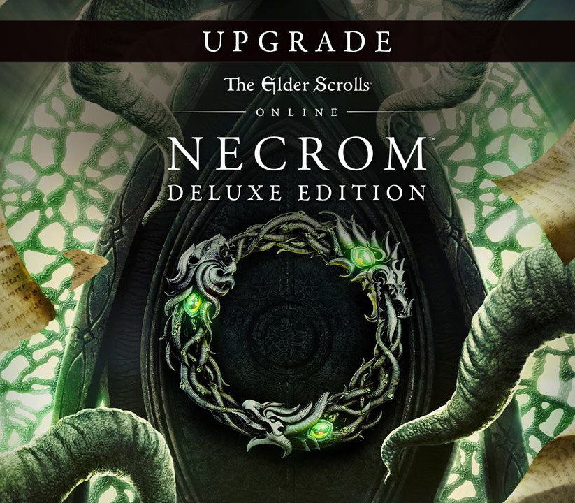The Elder Scrolls Online - Necrom Deluxe Upgrade DLC Steam CD Key cover art
