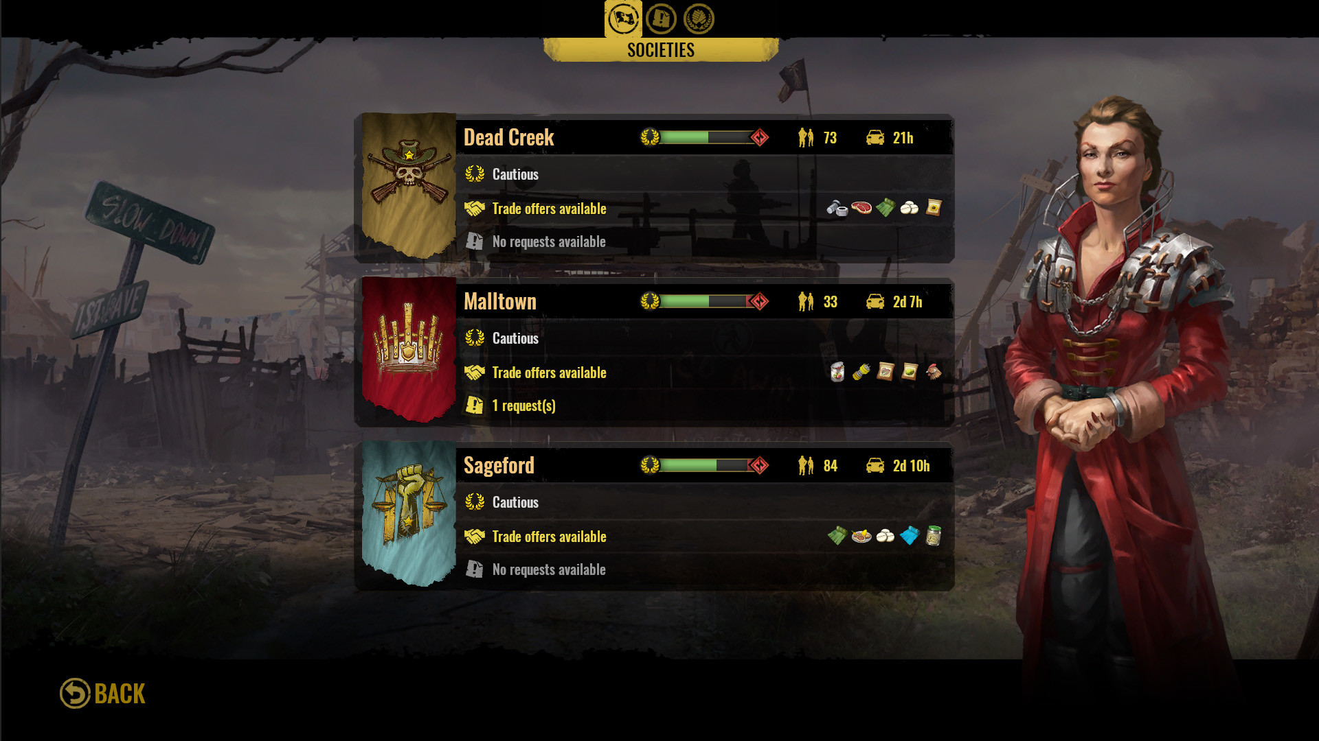 Surviving the Aftermath - New Alliances DLC Steam CD Key screenshot 2