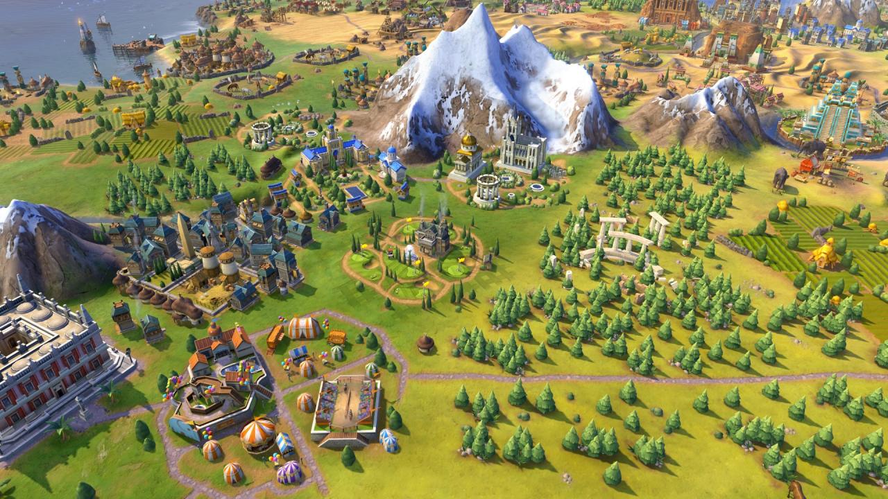 Sid Meier’s Civilization VI + Rise and Fall DLC EU Steam CD Key — zrzut ekranu 1