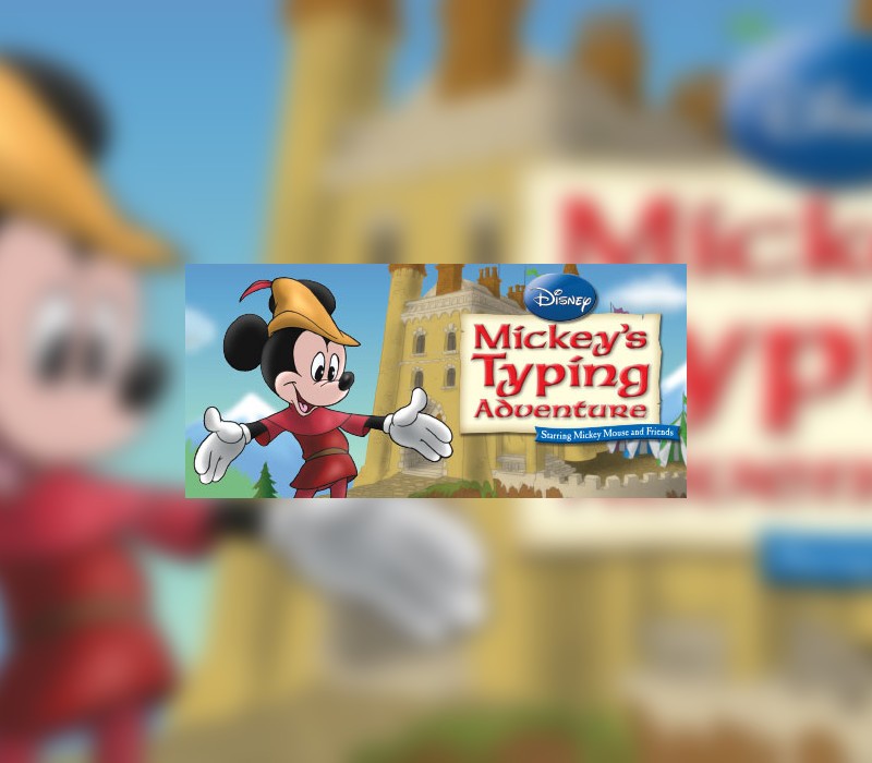 Disney Mickey's Typing Adventure EU Steam CD Key cover art